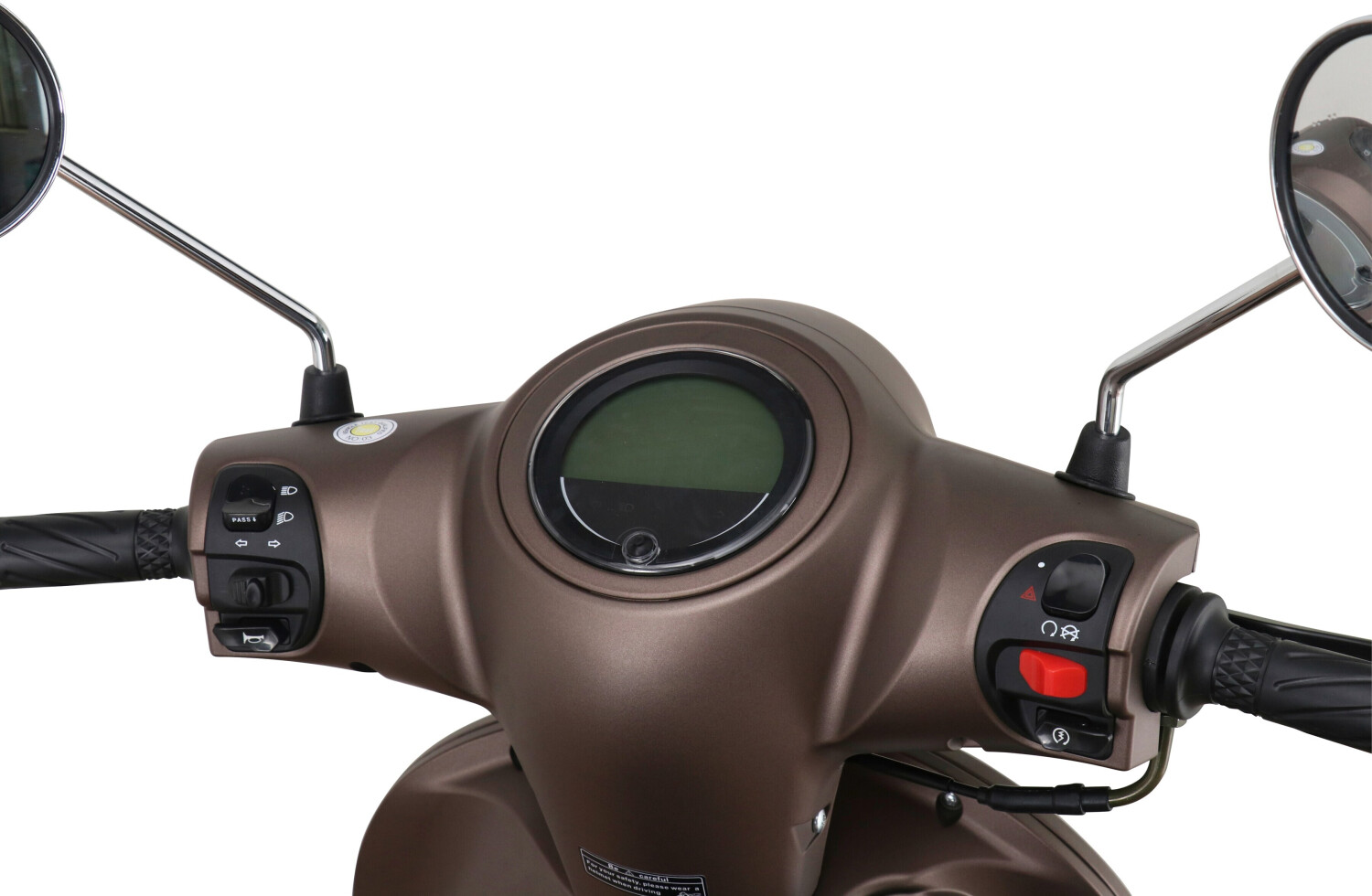 Alpha Motors Motorroller Cappucino 50 ccm, | bei € Preisvergleich 1.878,00 ab mattbraun