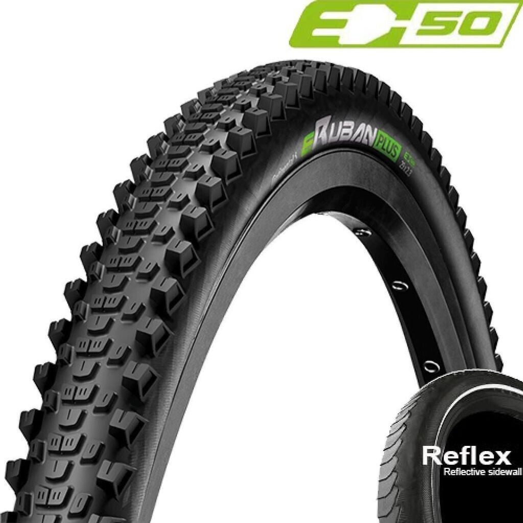 Continental eRuban Plus Clincher 29 x 2.60 E-50 Reflex black 65-622