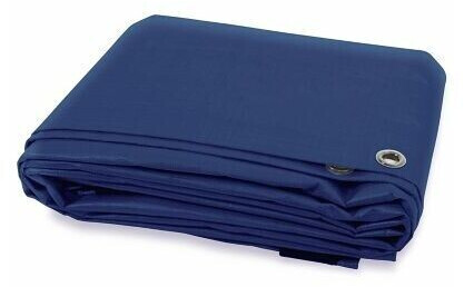 Certeo Tarpaulin extra tear-resistant 140g / m² 1.5 x 6 m blue