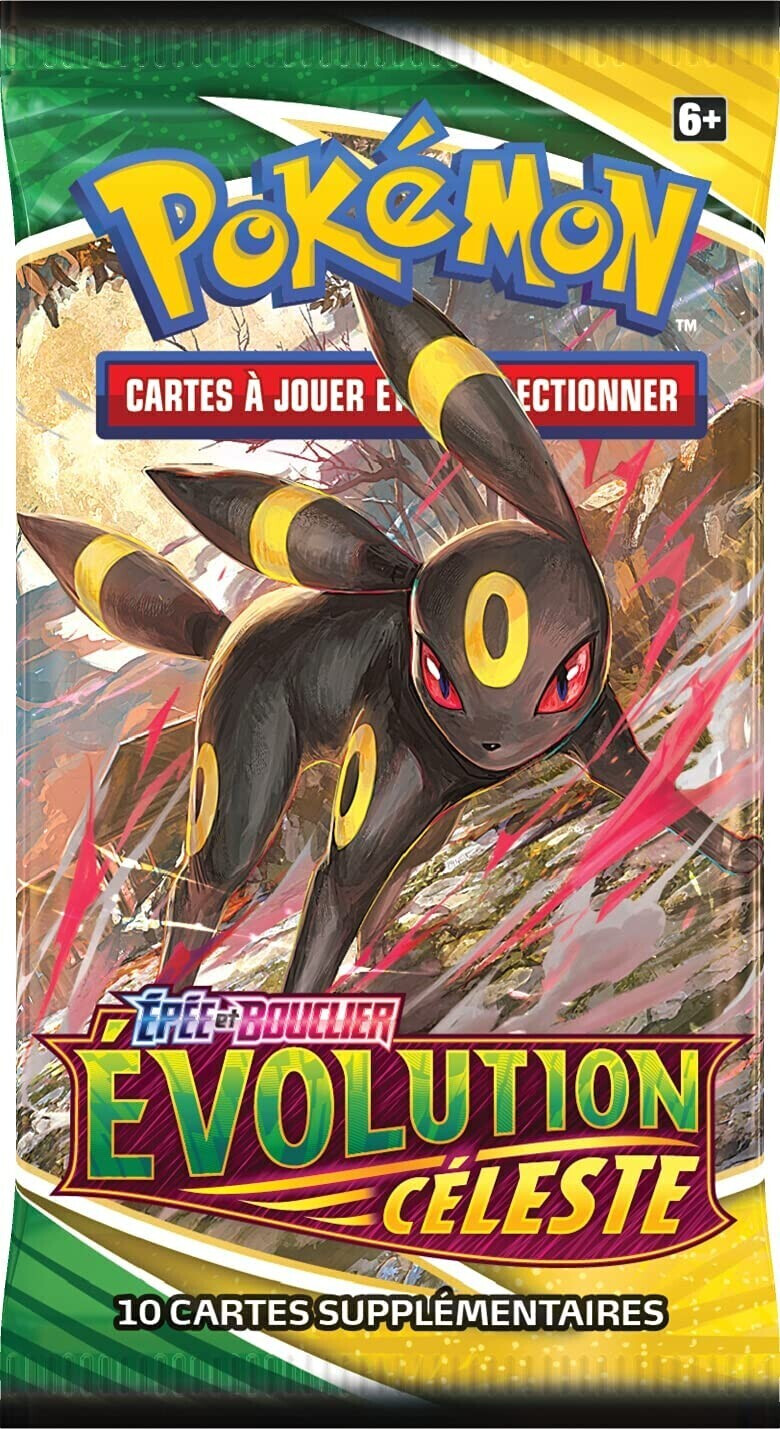 Asmodée Pokémon Booster Épée & Bouclier Évolution céleste EB07 (français)