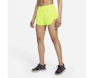 nike shorts women yellow