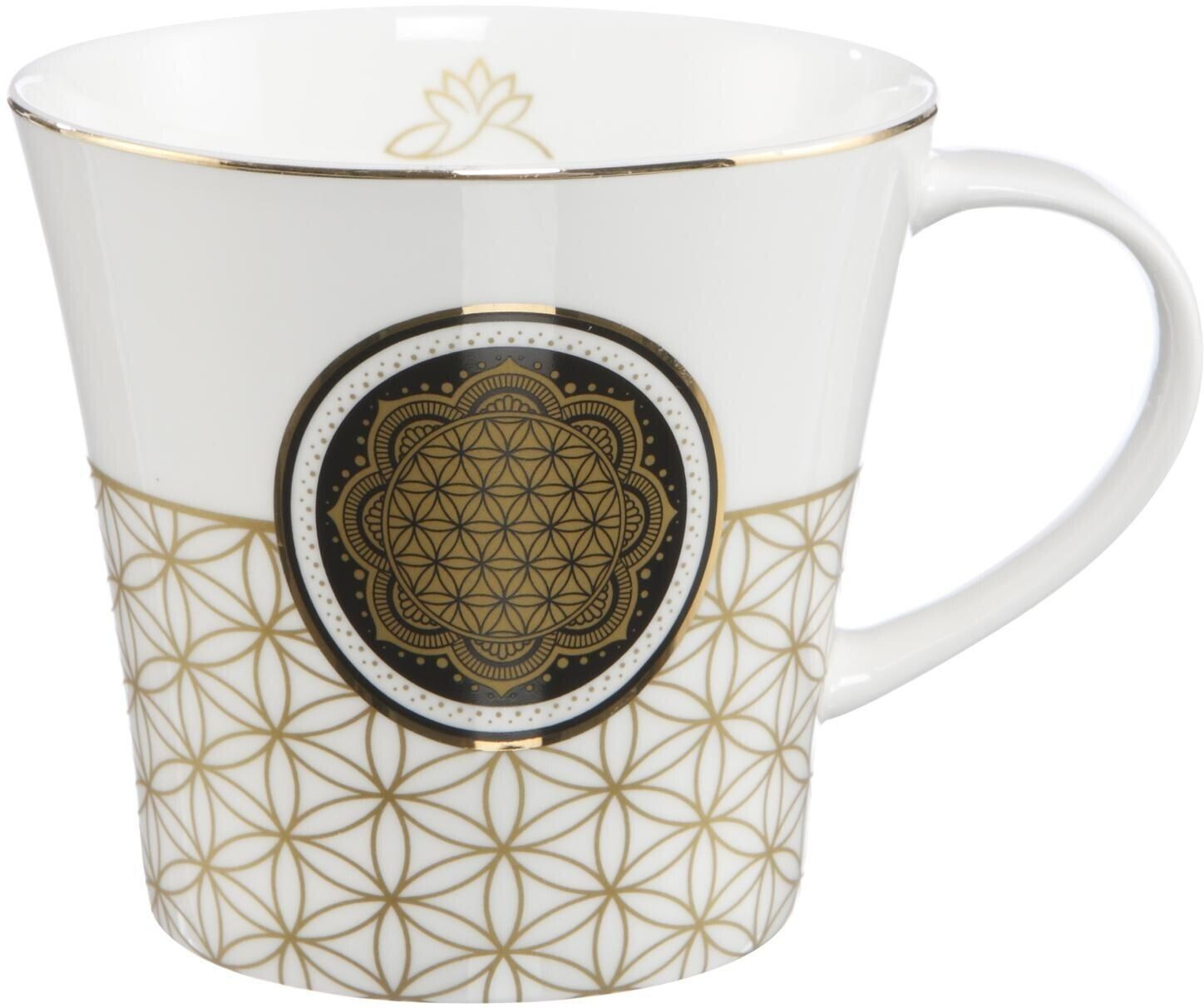 Goebel-Kunststoffe Coffee-/Tea Mug Blume des Lebens weiß 9,5 cm ab 14,95 €  | Preisvergleich bei