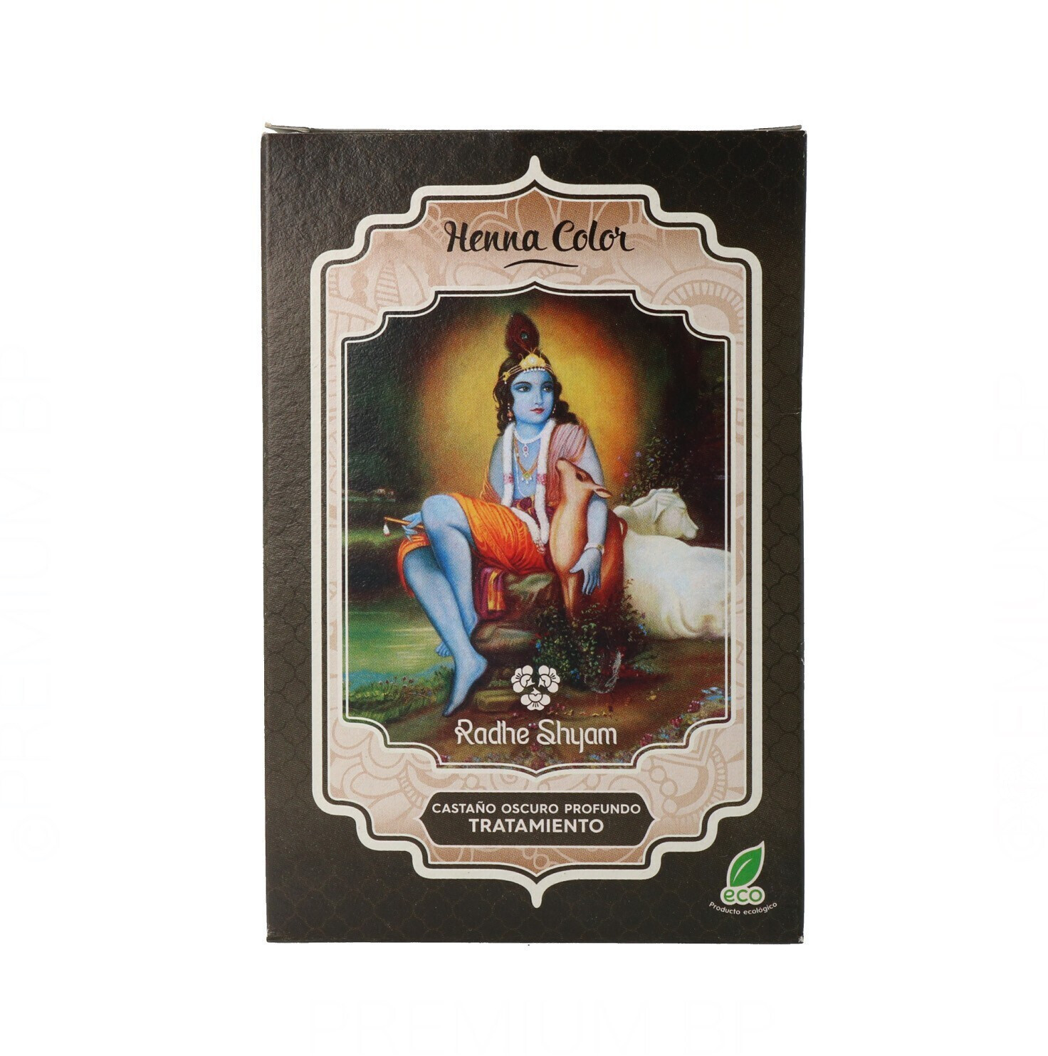 Radhe Shyam Henna Deep Dark Brown Powder (100 g)