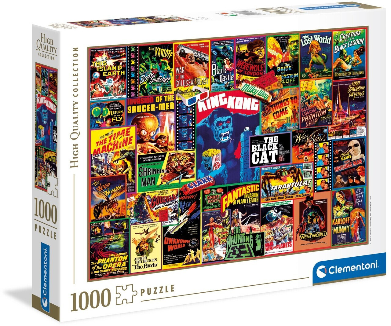 Photos - Jigsaw Puzzle / Mosaic Clementoni High Quality Collection - Thriller Classics (1000 pi 