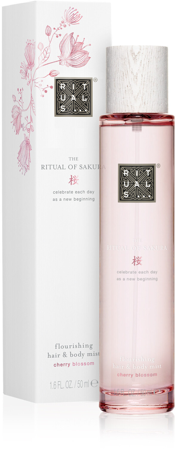 Rituals The Ritual of Sakura Flourishing Hair & Body Mist (50 ml) au  meilleur prix sur