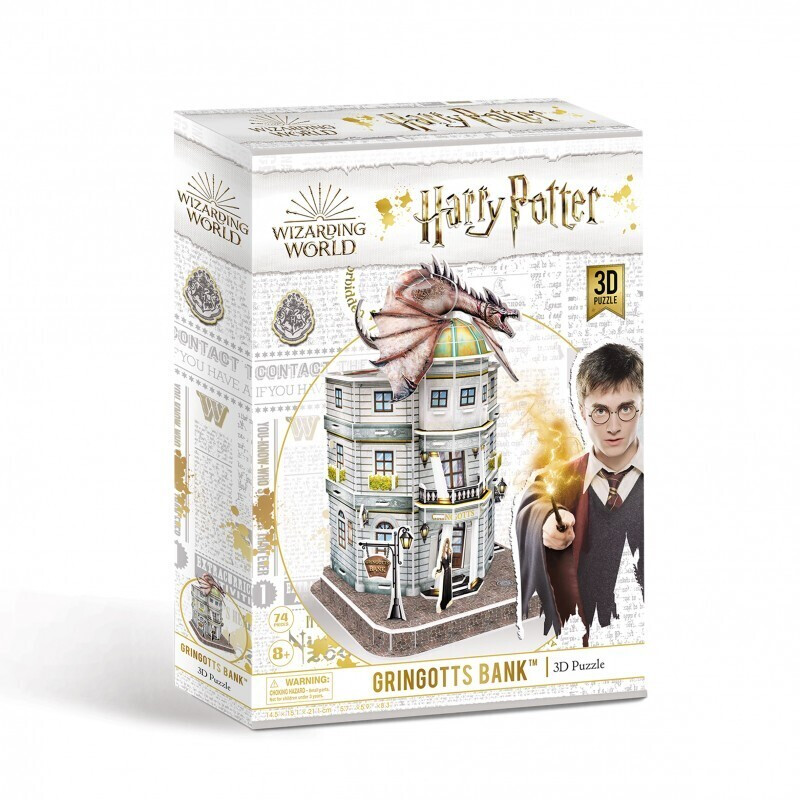 Paul Lamond Games Harry Potter - Diagon Alley Gringotts Bank 3D Puzzle