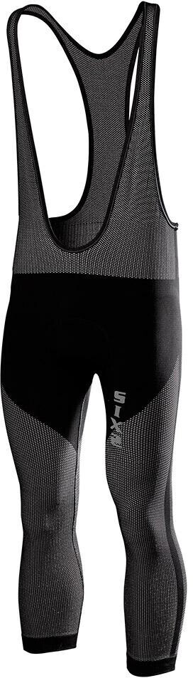 SIX2 Activewear Bib Trousers All Black