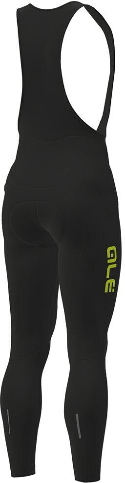 Alé Cycling Winter Bib Trousers Black / Yellow Fluor