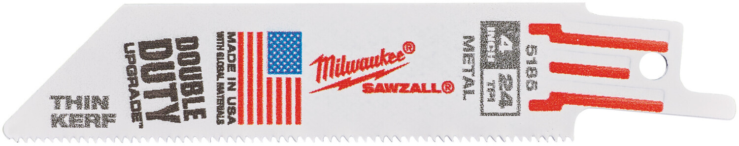 Milwaukee SM 100 x 24 Tpi 5 pcs. (48005185)