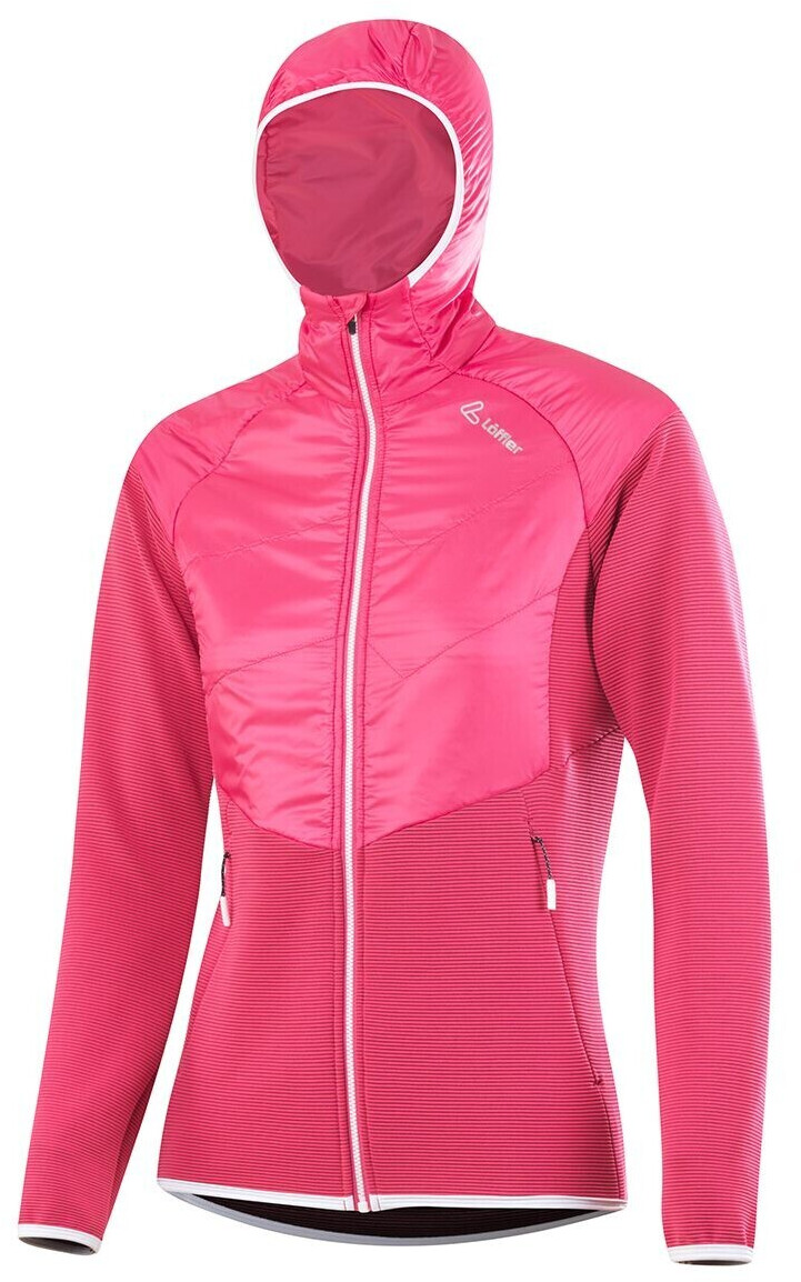 Löffler W HOODED HYBRIDJACKET IZZY PL ACTIVE Women Primaloft rouge red