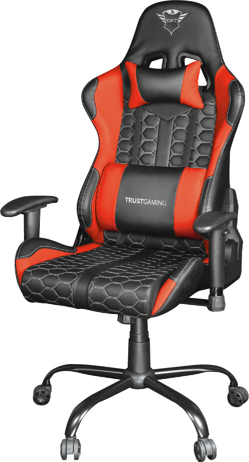 Trust Poltrona Gaming, GXT 708 Resto, Nero/Rosso