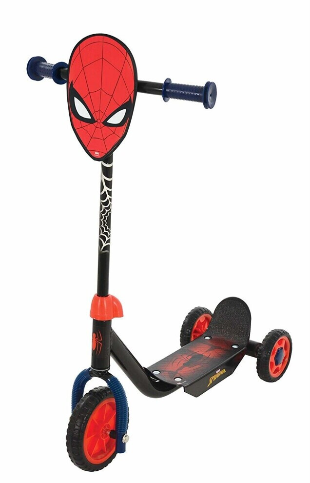 Marvel Spider-Man M004008 Tri Scooter red