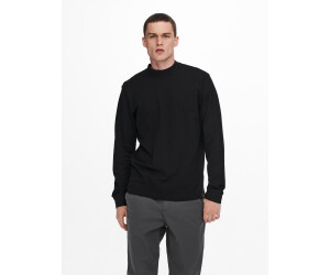 static ls mock neck