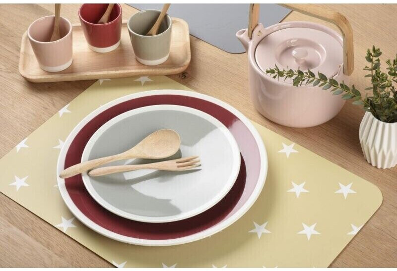 Venilia Placemat printed Stars beige 45 x 30 cm