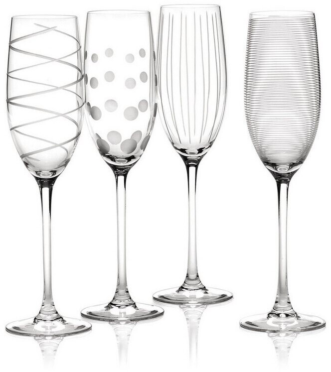 Mikasa Champagne glasses Cheers 250 ml transparent 4 pieces