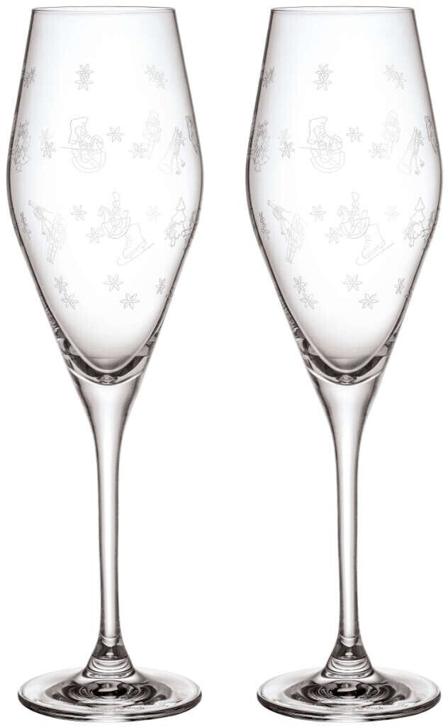 Villeroy & Boch Toy's Delight champagne flute glass set 2 pcs. h: 252 mm / 0.26 L