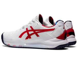Asics Gel-Resolution 8 L.e. white/classic red desde 123,07 € | Compara  precios en idealo