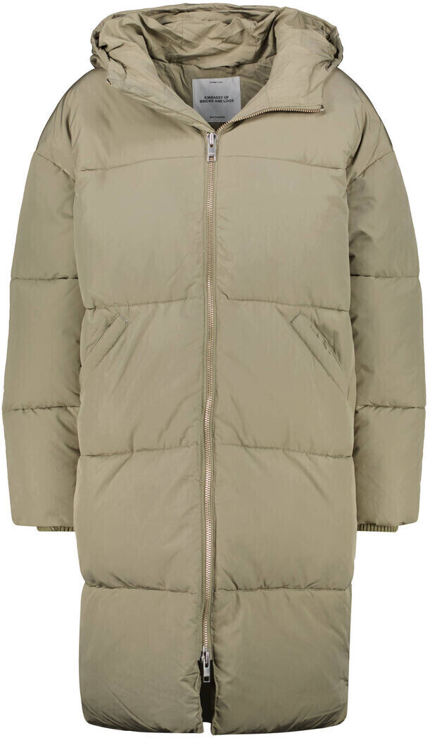 Embassy elphin down coat jacke pale oliv sales