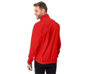 mens red softshell jacket