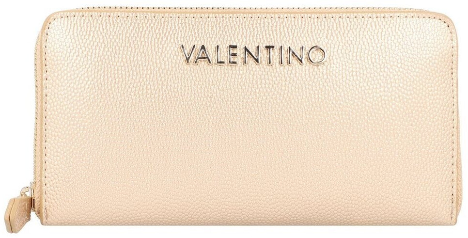 Valentino Bags Divina Zip Around Wallet gold