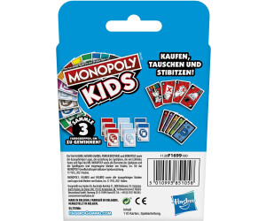 Kartenspiel Mitbringspiel Hasbro F1699100 Monopoly Kids 