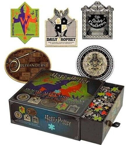 The Noble Collection Diagon Alley Shop Signs (5 x 200 pcs.)