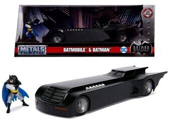 Soldes Jada Batman The Animated Series Batmobile & Batman 1:24