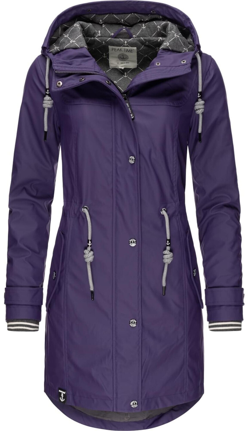 Peak Time Raincoat (L60042) lila