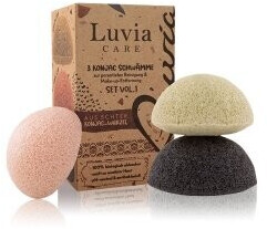 Luvia Konjac Sponge Set 3 pcs Vol. 1
