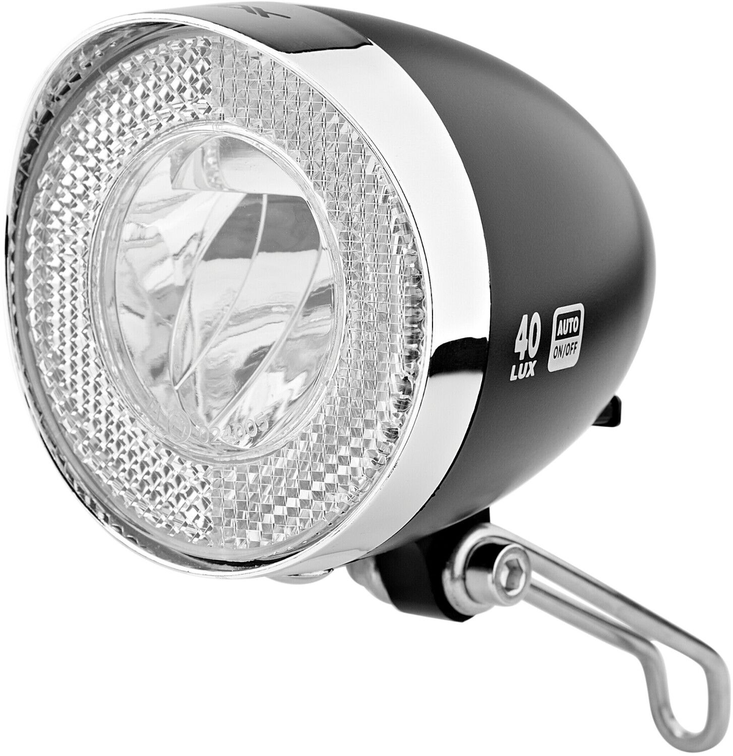 XLC LED Retro Front Light black/silver