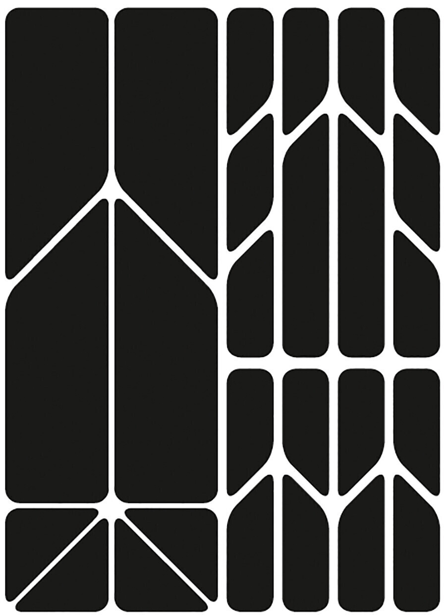 rie:sel design Re:flex Plus Reflective Stickers black