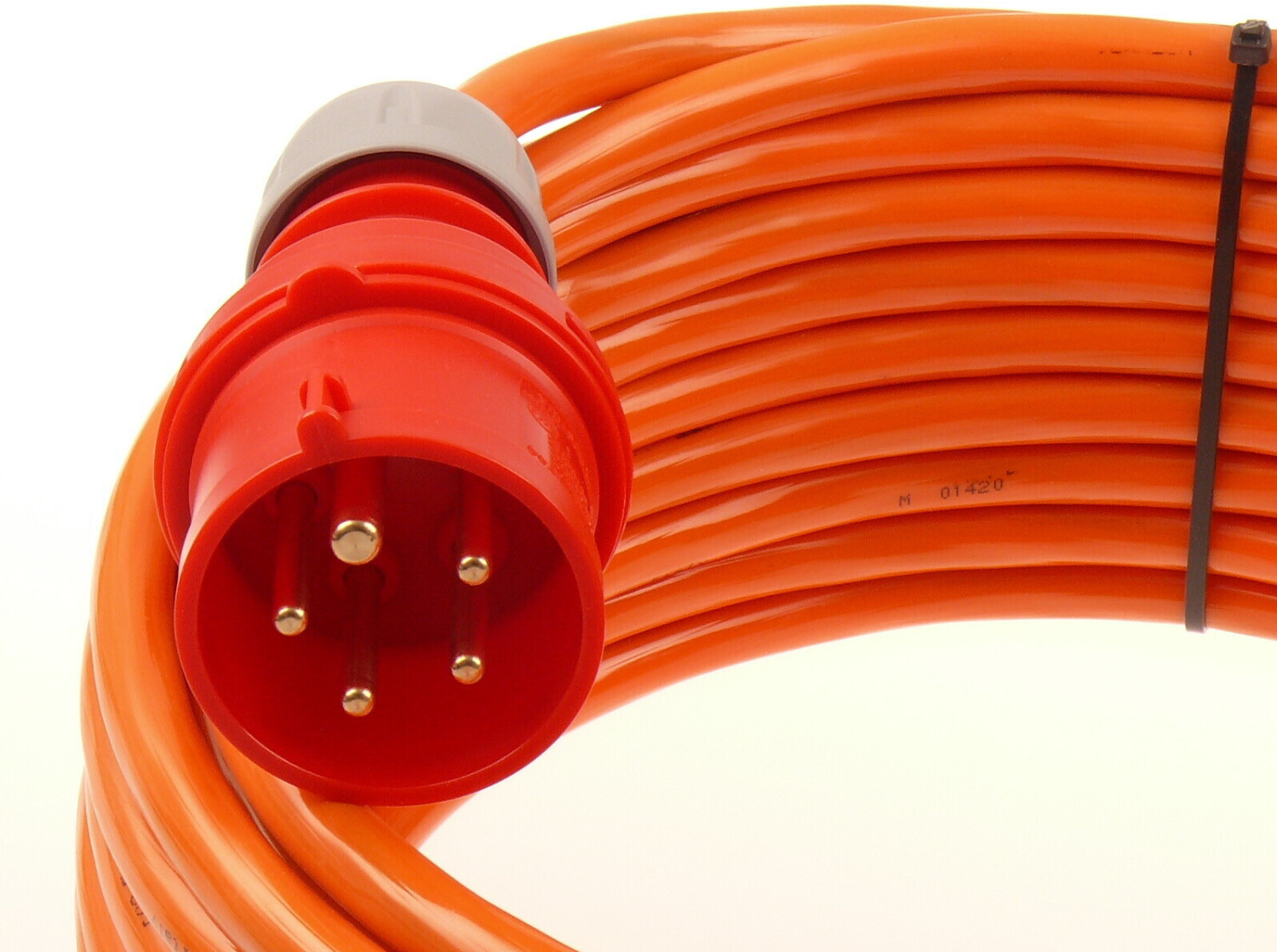 Brennenstuhl 25m Verläng.-Kabel - H07BQ-F 3G1,5 - orange - Licht