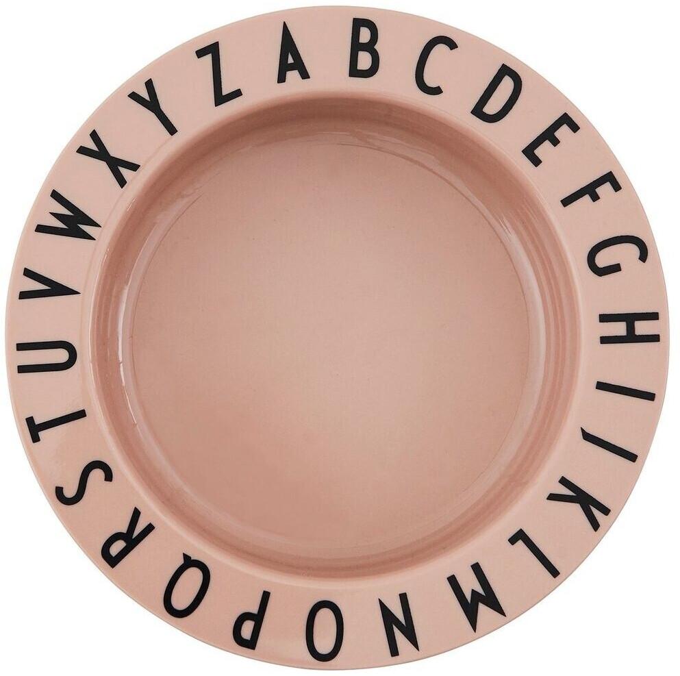 Design Letters Eat&Learn deep plate Nude