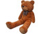vidaXL XXL Soft Plush Teddy Bear Toy Brown