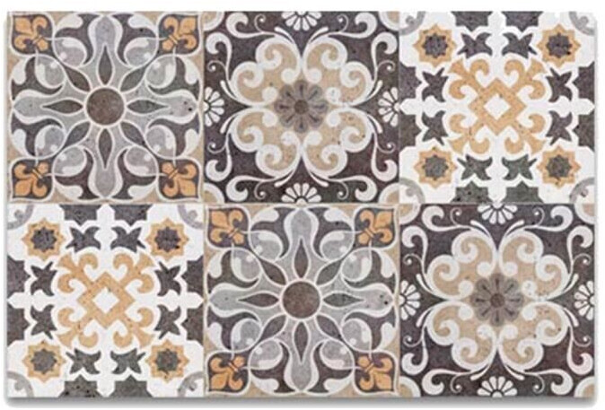 Retrò Dessous de plat motifs carreaux de céramique