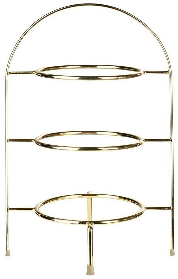ASA Etagere 3-tier for dessert plates (36 x 21 cm) gold