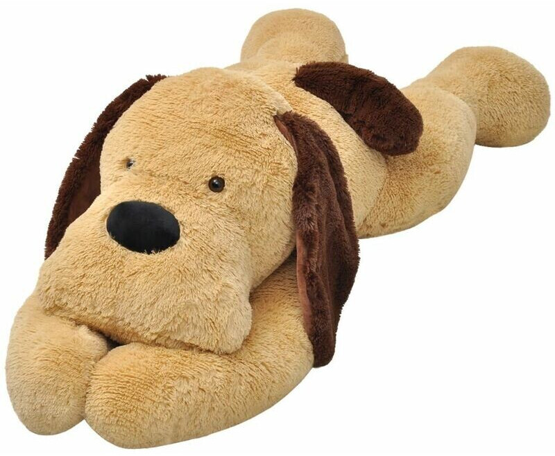 vidaXL Dog Cuddly Toy Plush Brown (80 cm)