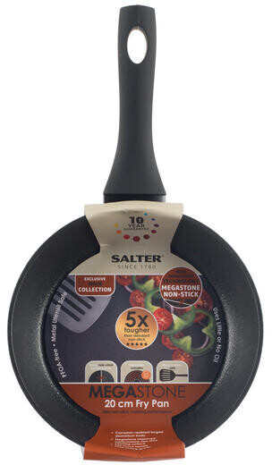 Salter Megastone Non-Stick Forged Aluminium Frying Pan, 20 cm