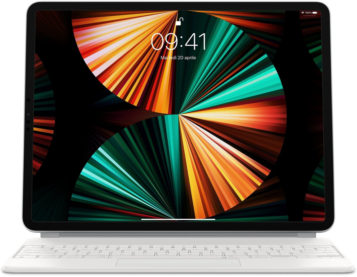 Apple Magic Keyboard pour iPad Pro 12.9 (5ème génération) (IT) blanc