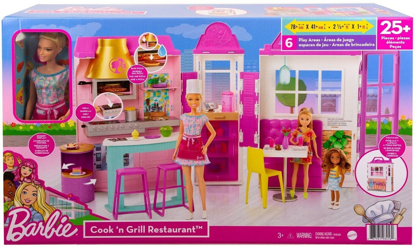 Buy Barbie Cook n Grill Restaurant HBB91 from 29.99 Today Best Deals on idealo