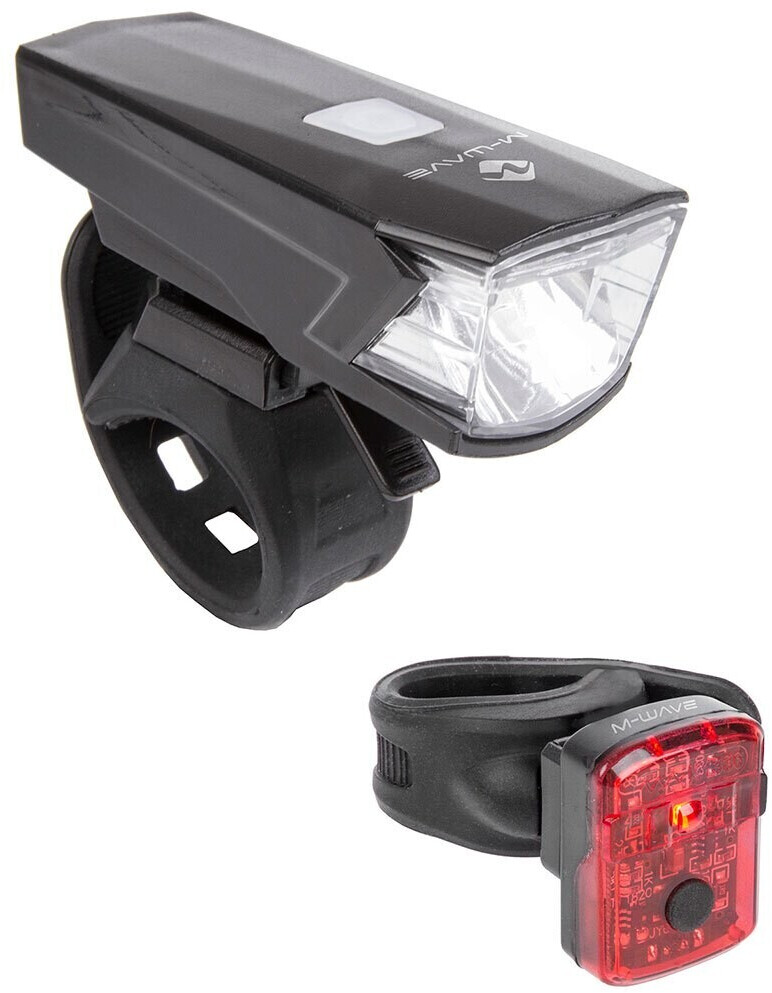 M-Wave Atlas K15 Usb Licht Set 70 Lumens Black