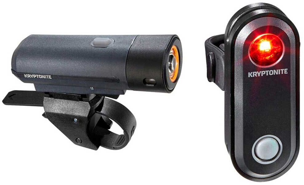 Kryptonite Street F-150+avenue R-34 Licht Set 150/30 Lumens Black