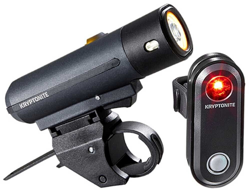 Kryptonite Street F-300+avenue R-34 Licht Set 300/30 Lumens Black