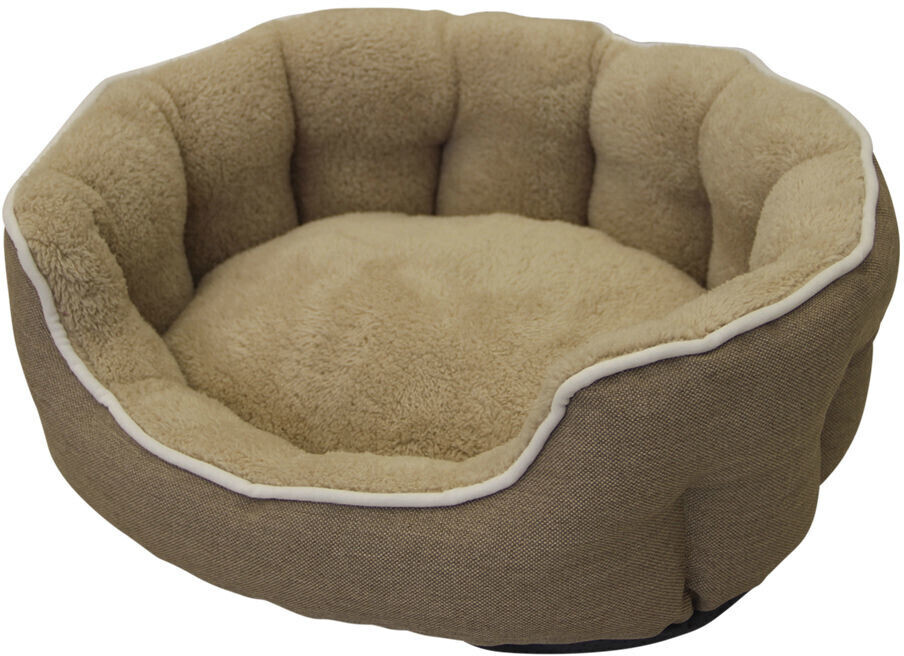 Nobby Dog Bed Classic Brenta Light Brown 53x47x17cm