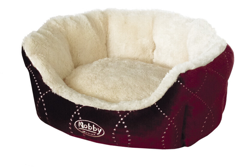 Nobby Dog Bed oval Ceno Red 45x40x19cm