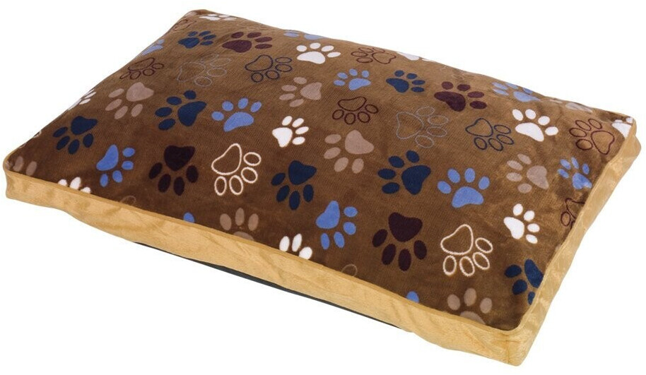 Nobby Komfortbett Classic Moppy Für Hunde & Katzen – Eckig, Grau, 60x50x18 Cm, Mit Anti-Rutsch-Noppen