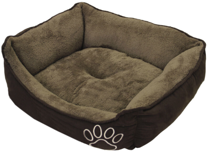 Nobby Dog Bed Classic square Mero Brown 65x51x18cm
