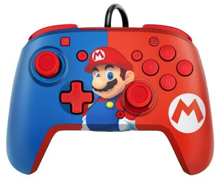 PDP Nintendo Switch Faceoff Deluxe filaire (Mario)