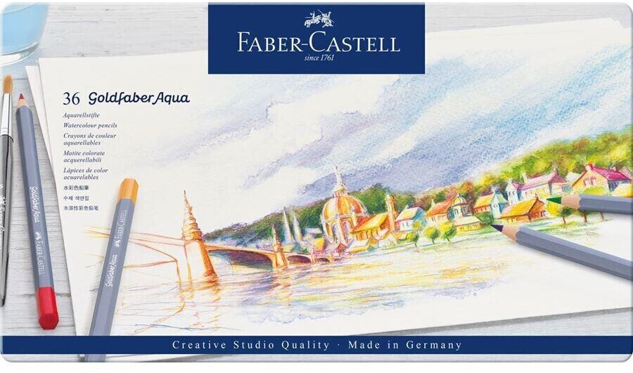 Photos - Pencil Faber-Castell Goldfaber Aqua 36 pcs.  (114636)