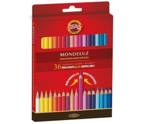Mondeluz Set di matite acquerellabili 48 pz assortiti 